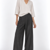 Італійський трикотажний светр-поло вільного крою