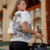 Французька блуза з вишивкою