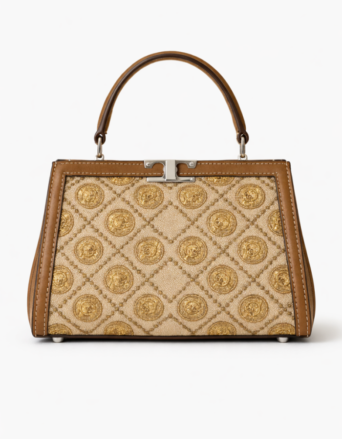 Сумка-тоут з орнаментальним принтом у стилі Gucci