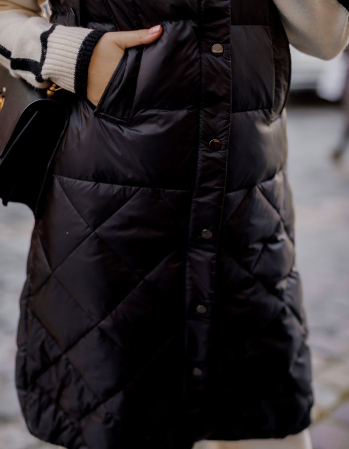 Французька безрукавка в стилі MaxMara