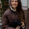 Пухова куртка у стилі MAX MARA