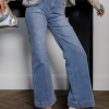 Джинси wide leg з високою посадкою