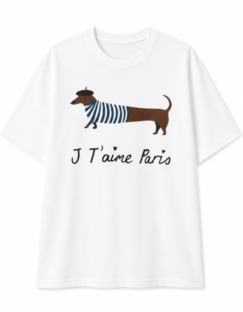 Футболка "J T'aime Paris" з принтом