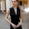 Чорна сукня міді IMPERIAL
