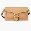 Сумка  з металевою застібкою у стилі Coach