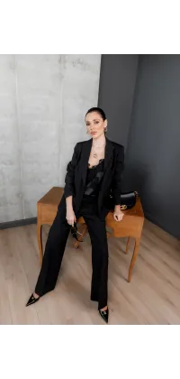 Класичні штани IMPERIAL. Колір: Чорний