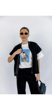 Світшот IMPERIAL чорний. Доступні розміри: XS, M, L, XL