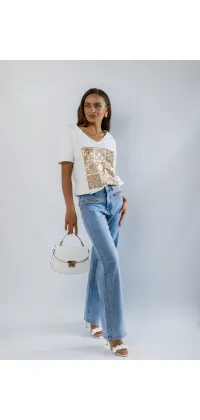 Джинси прямого крою, одяг від Jador