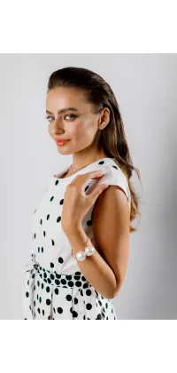 Французька сукня в горох, одяг від Jador