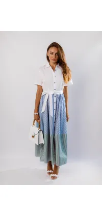 Сукня максі на ґудзиках, від Sweet Miss