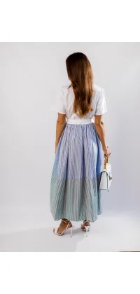 Сукня максі на ґудзиках. Ціна: 2990 грн