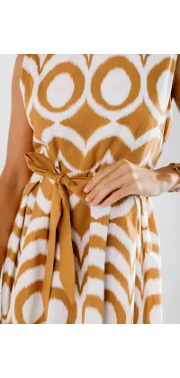 Котонова сукня міді. Доступні розміри: M, L, XL