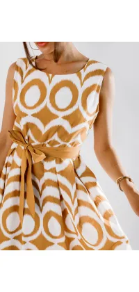 Котонова сукня міді. Ціна: 2990 грн