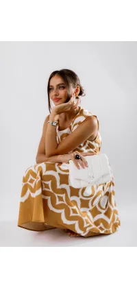 Котонова сукня міді, зображення