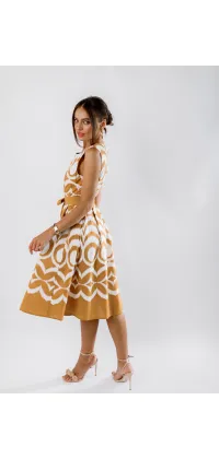 Котонова сукня міді зображення 1