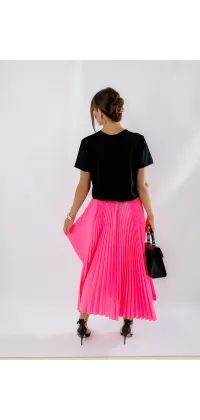 Спідниця плісе з високою посадкою від італійського бренду IMPERIAL, одяг від Jador