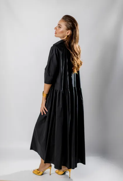 Котонова сукня максі