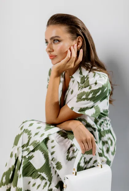 Сукня з принтом