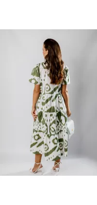 Сукня з принтом, одяг від Jador