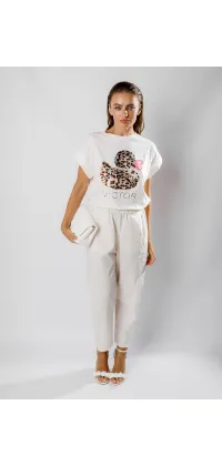 Штани IMPERIAL котон. Колір: Бежевий