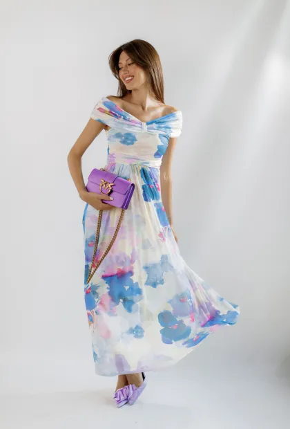 Сукня з принтом тай дай