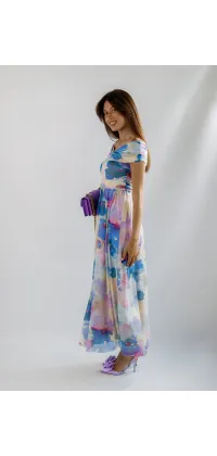 Сукня з принтом тай дай, одяг від Jador