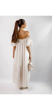 Сукня з об'ємними рукавами зображення 1