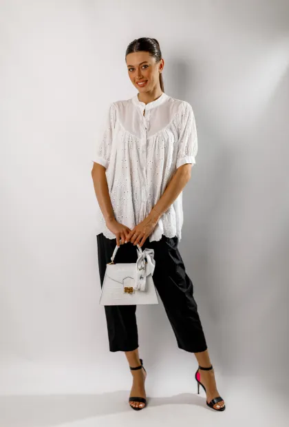 Блуза з натуральної бавовни