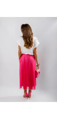 Міді-спідниця плісе з високою посадкою від італійського бренду IMPERIAL, одяг від Jador