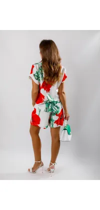 Костюм з принтом (маки), зображення