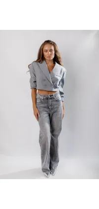 Елегантний вкорочений піджак, одяг від Jador