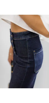 Джинси з золотим декором, від QUEEN HEARTS