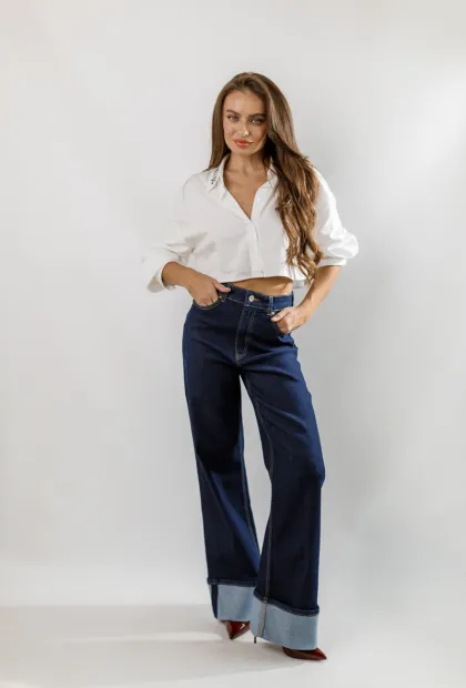 Джинси з підкатами