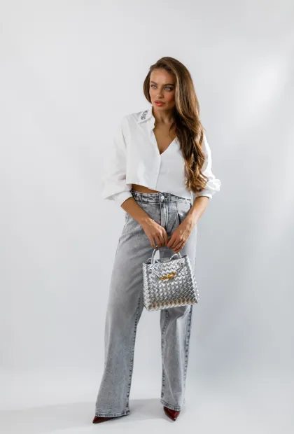 Прямі французькі  джинси