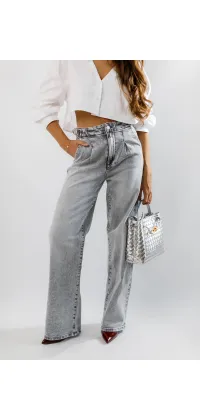 Прямі французькі  джинси, одяг від Jador