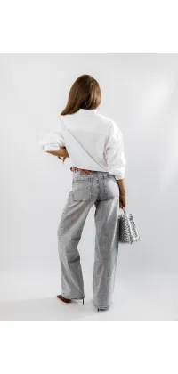 Прямі французькі  джинси, зображення