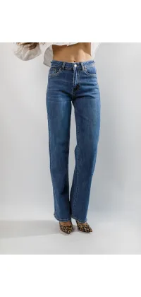 Класичні джинси прямого крою, від QUEEN HEARTS