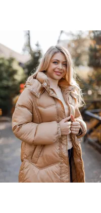 Золотиста куртка Rinascimento. Доступні розміри: M, L, XL