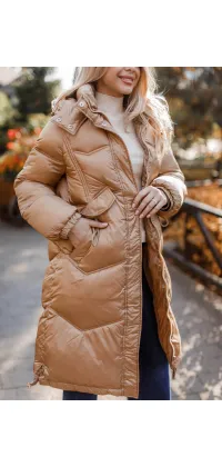 Золотиста куртка Rinascimento, одяг від Jador