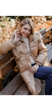 Золотиста куртка Rinascimento. Ціна: 9990 грн