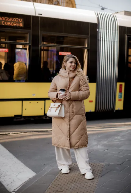 Подовжена куртка Rinascimento