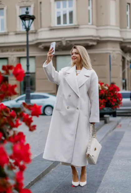 Італійське пальто oversize