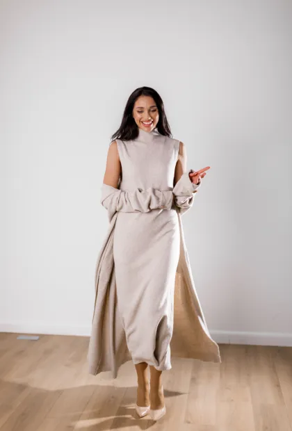 Костюм сукня + кардган