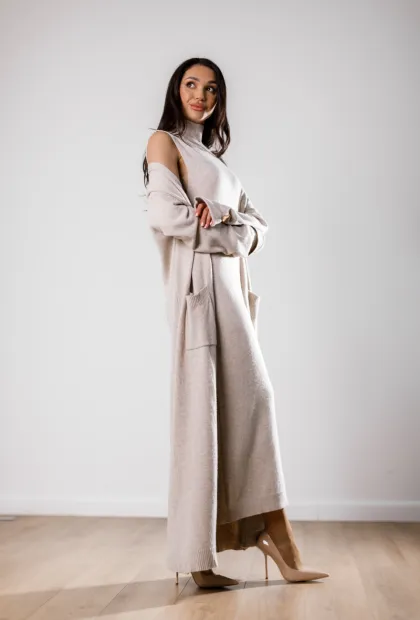 Костюм сукня + кардган