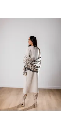 Трикотажна сукня в рубчик. Доступні розміри: 