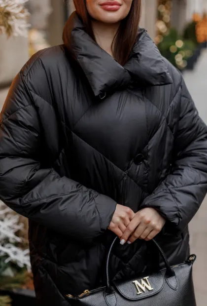 Подовжений пуховик