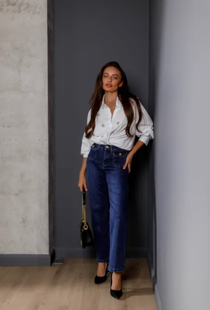 Комфортні французькі джинси