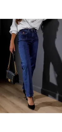 Комфортні, еластичні джинси, виробник Франція, одяг від Jador