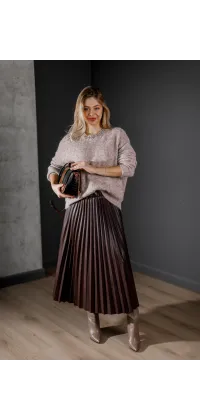 Спідниця з преміальної екошкіри. Доступні розміри: M