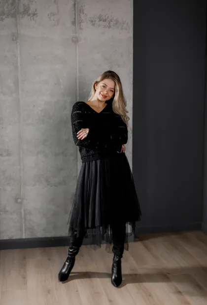 Французький трикотажний костюм